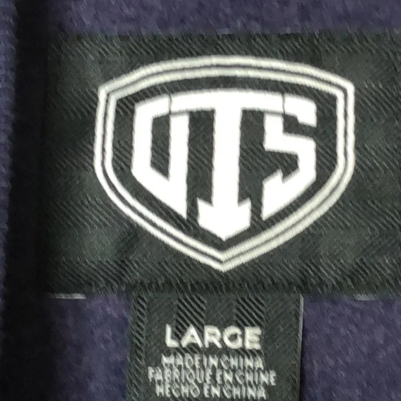 NWT Seattle Seahawks Womens OTS 1/4 zip Fleece Foil Navy NFL Team Apparel LARGE - Picture 2 of 9